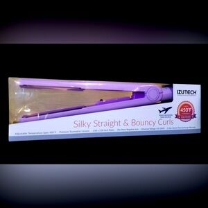 🌼💚NIB Izutech Purple Hair Straightener
